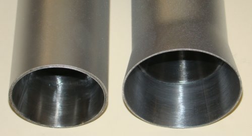 2 tubes with Venturi Inserts